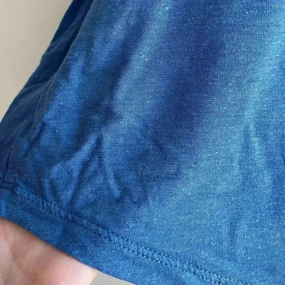 Forever 21 Blue Crotchet Flower Crop Top for Spring, Size Medium, Cropped Tank - Picture 8 of 9